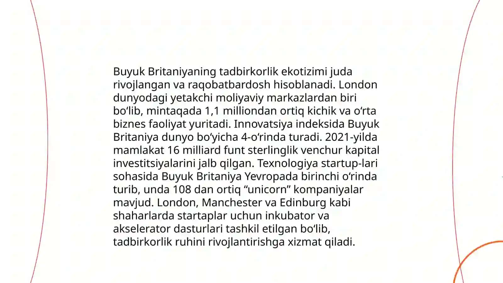Buyuk Britaniyada innovatsion faoliyat 4