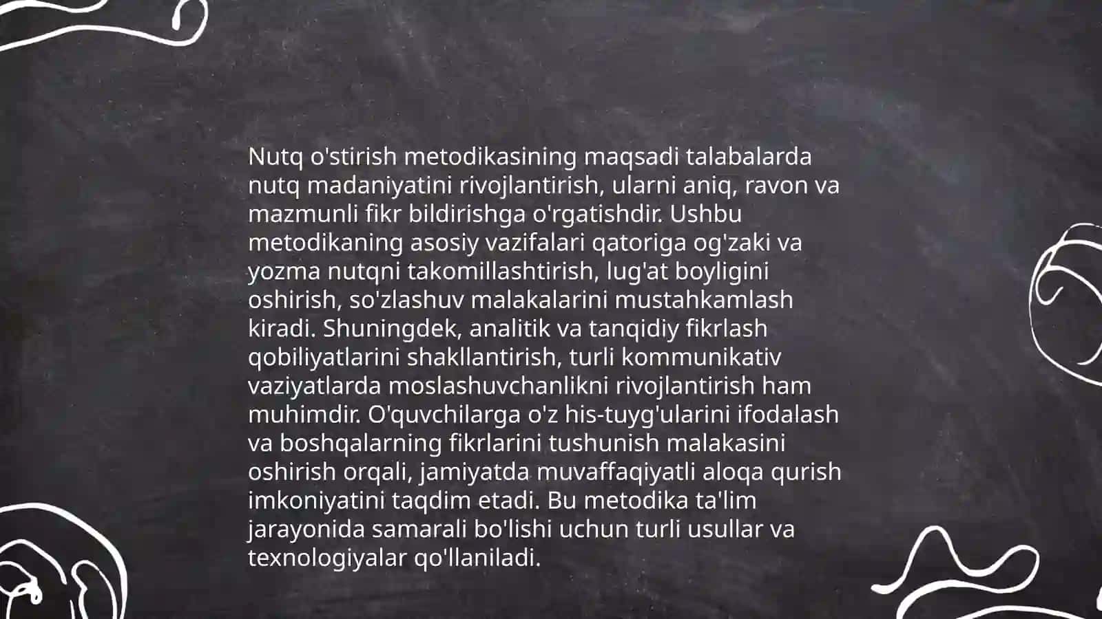 Nutq o'stirish metodikasi fanining nazariy asoslari 4