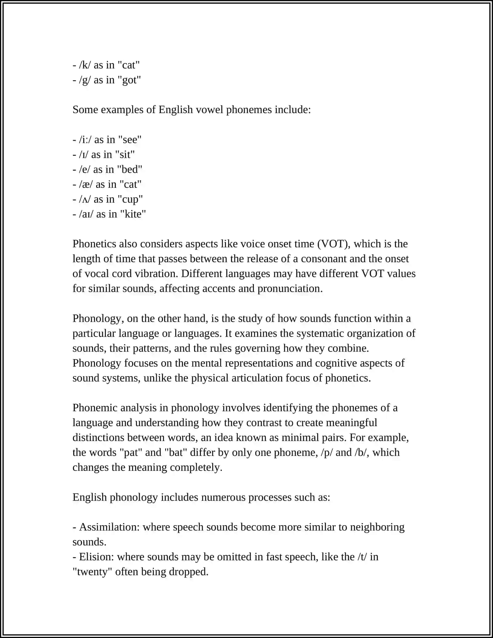 ANALYZING THE STRUCTURE AND PATTERNS OF LANGUAGES 4