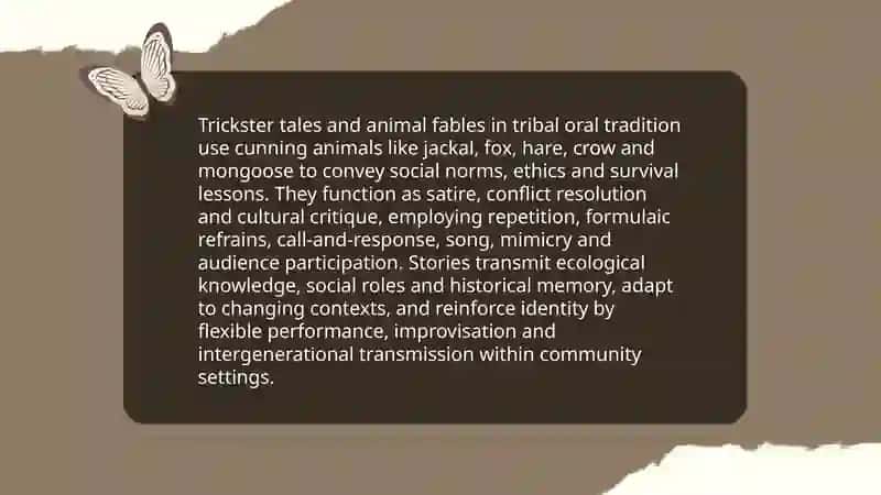 Oral creativity of Indian tribes 4