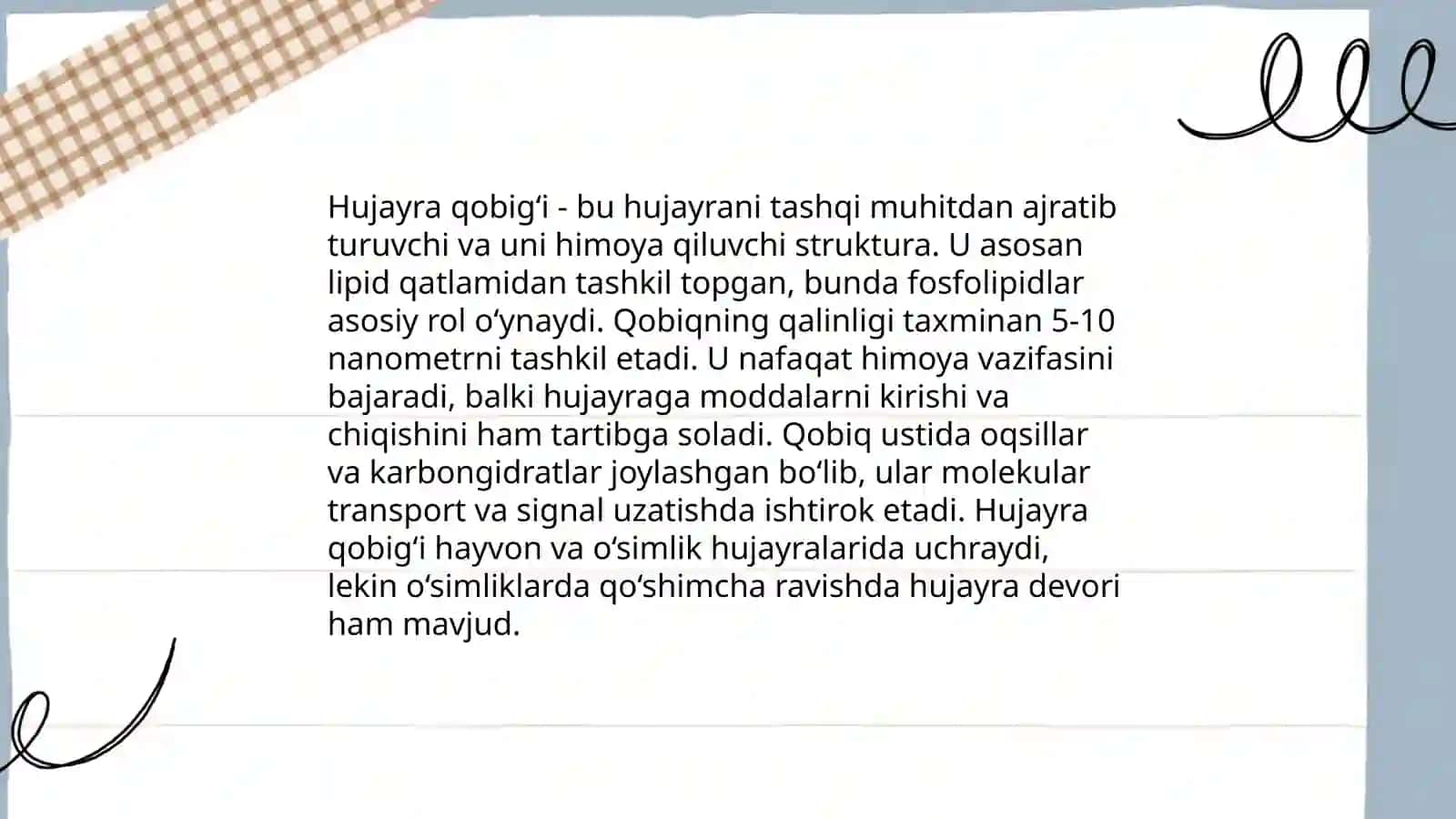 Hujayralar 4