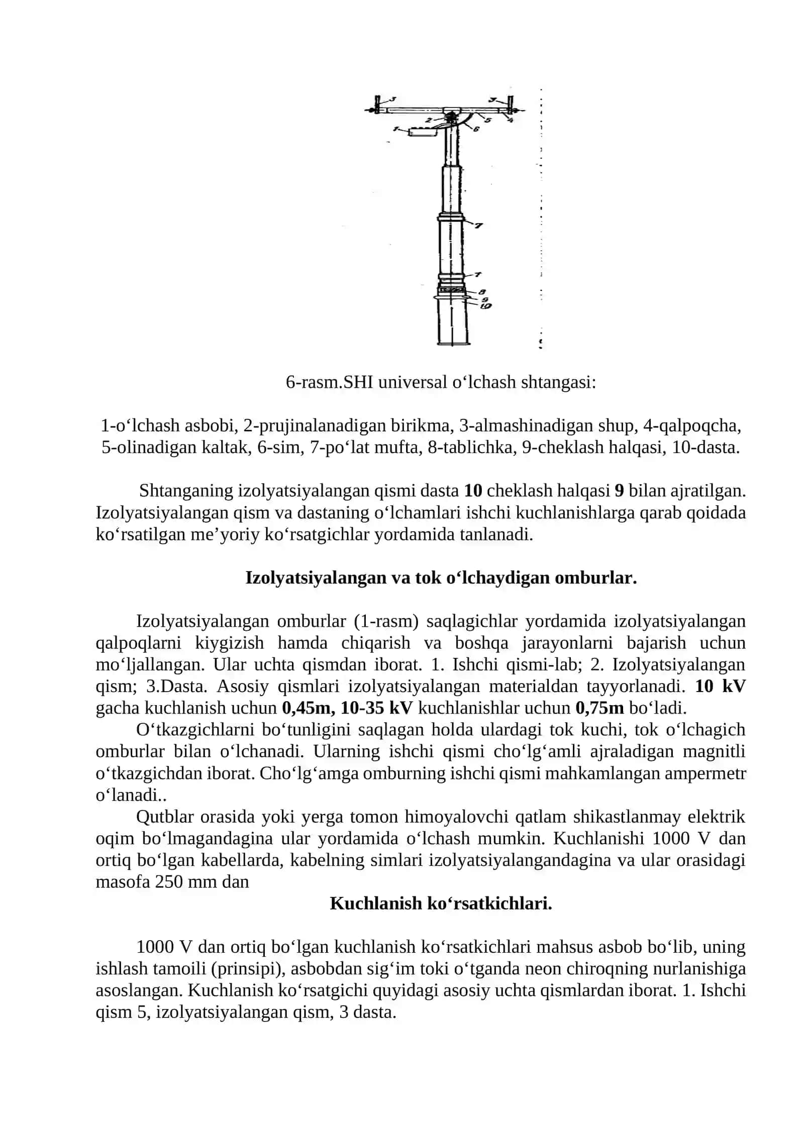 Elektr tokidan himoyalanish vositalari 4