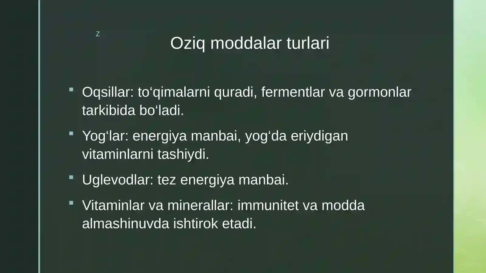 Ratsional ovqatlanish 4