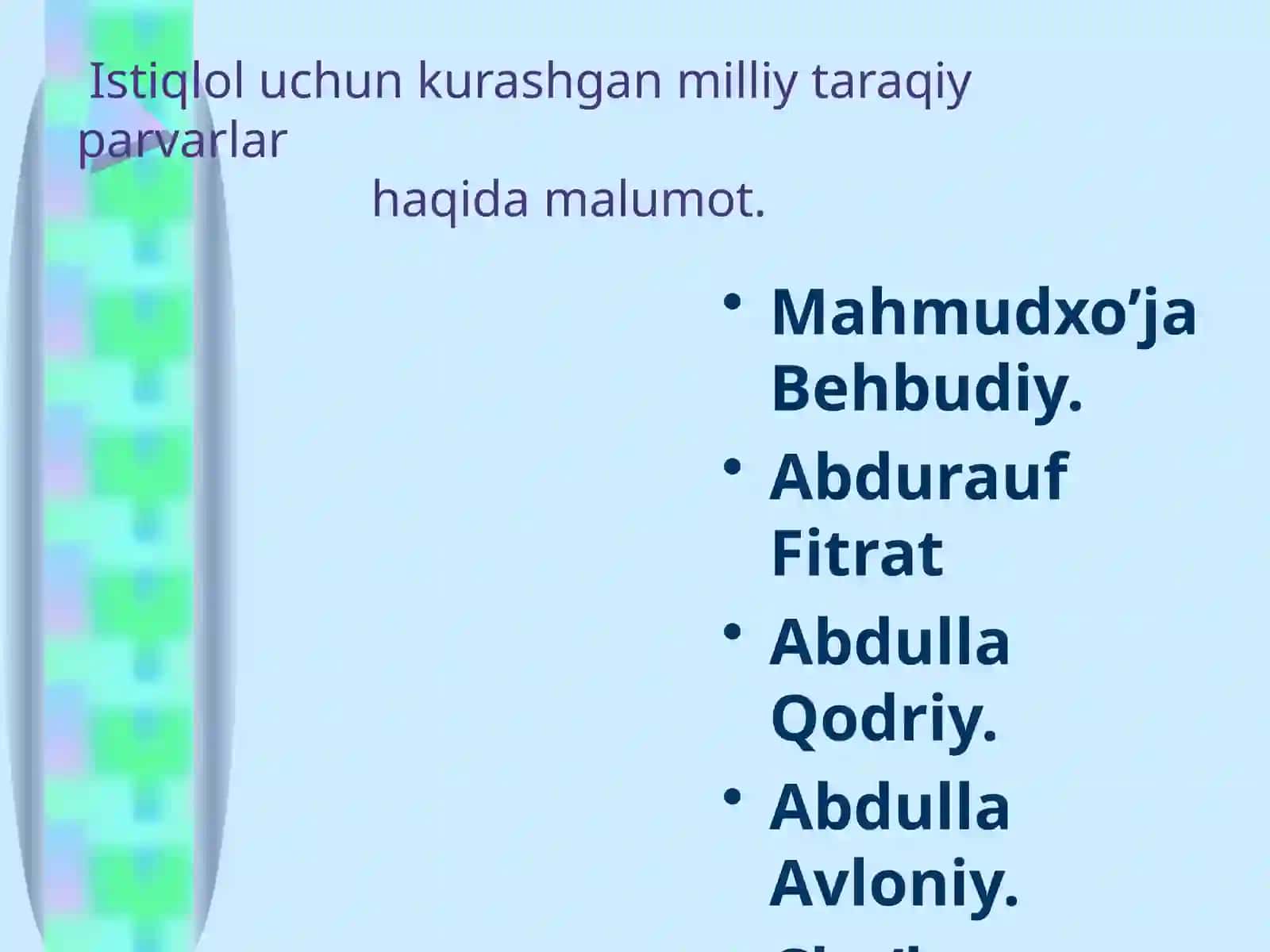 Jadidchilik harakatining mazmuni va uning umumxalq ma’naviyatini kо‘tarishdagi roli 4
