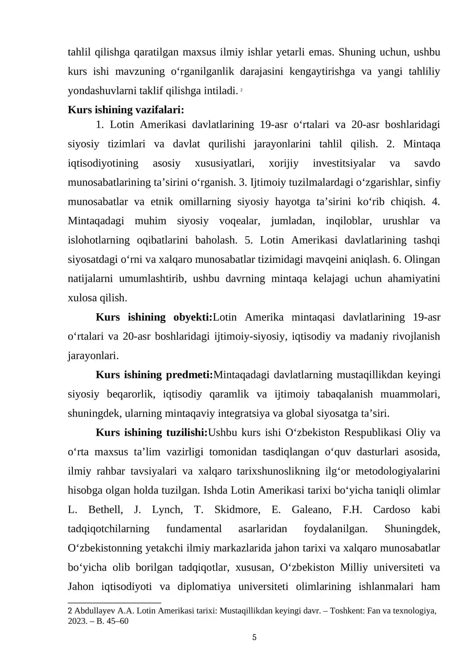 LOTIN AMERIKASI DAVLATLARINING MUSTAQILLIKDAN KEYINGI RIVOJLANISH BOSQICHLARI VA SIYOSIY TIZIMLARNING SHAKLLANISHI 4