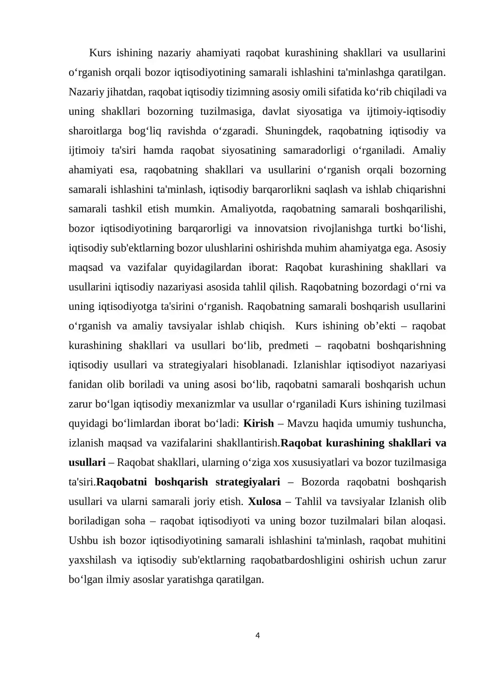 Raqobat kurashining shakillari va usullari 4
