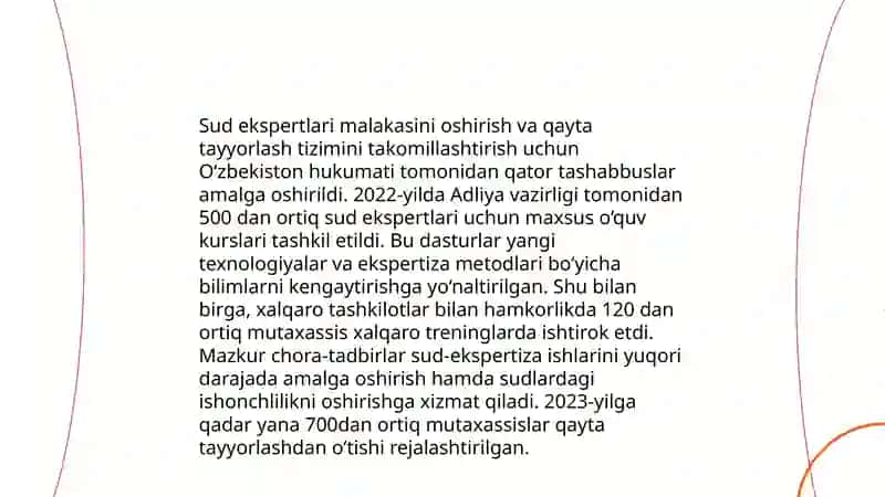 Sud -ekspertlik faoloyatini yanada takomillashtirish chora tadbirlari to‘g‘risida 4