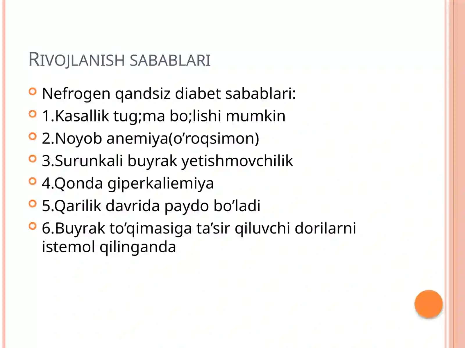 Qandsiz diabet-sabablari, turlari, alomatlari, davolash, parhez 4