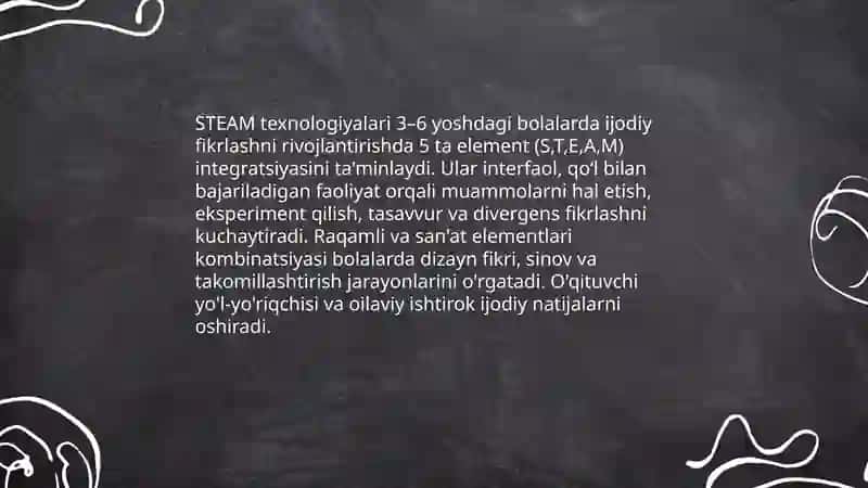 STEAM ta'lim texnologiyalari orqali tasviriy faoliyatni tashkil etish 4