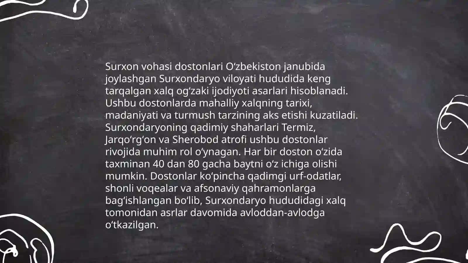 Surxon vohasining xalq og'zaki ijodi 4