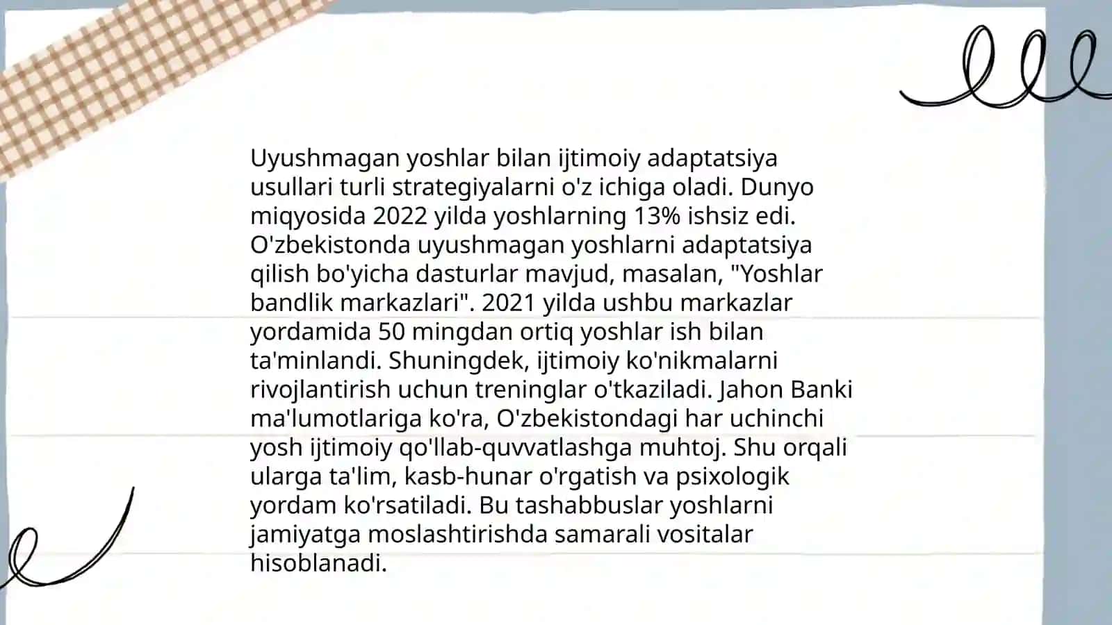 Uyushmagan yoshlar bilan olib boriladigan ijtimoiy-pedagogik ish 4