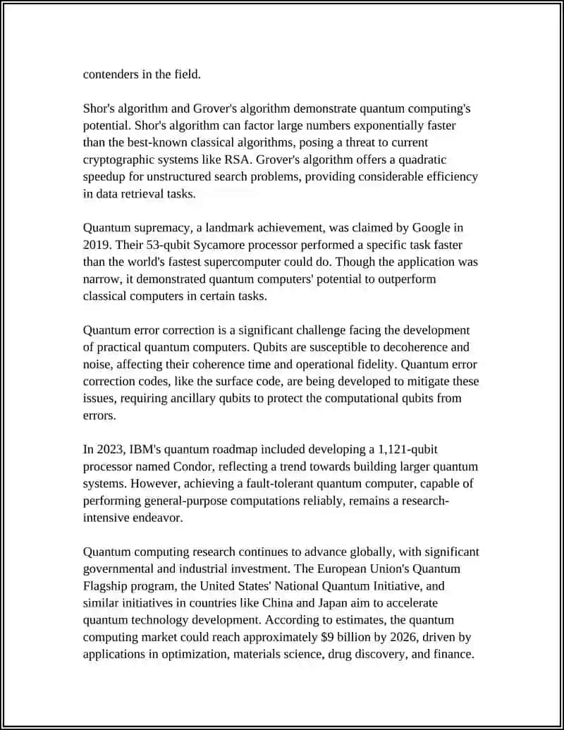 Quantum Computing 4