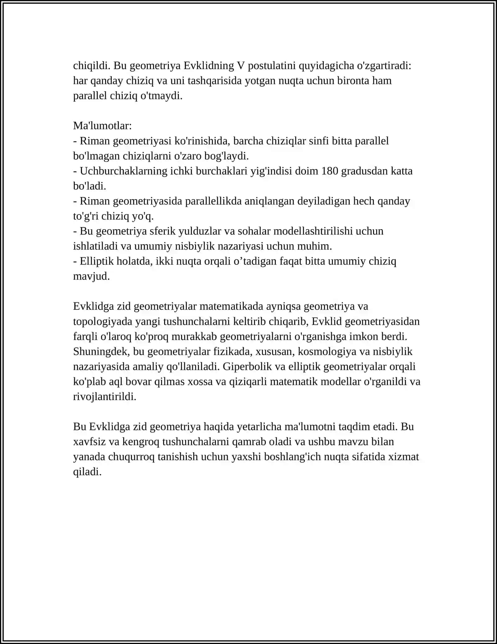 LABOCHEVSKIY GEOMETRIYASI 4