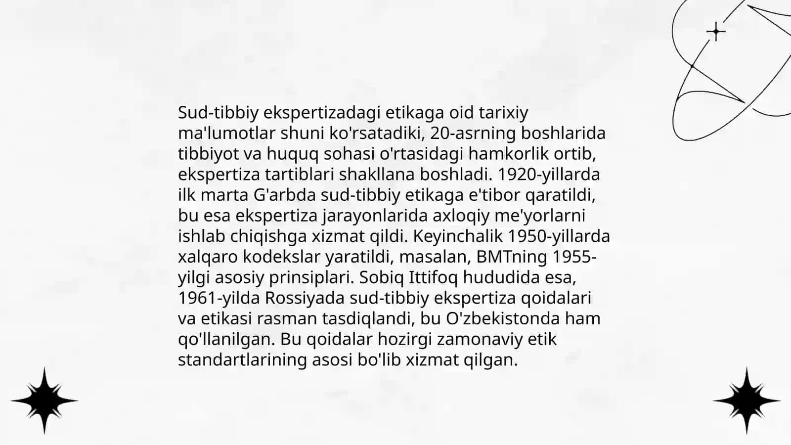 Sud - tibbiy ekspertizada etika masalalari 4
