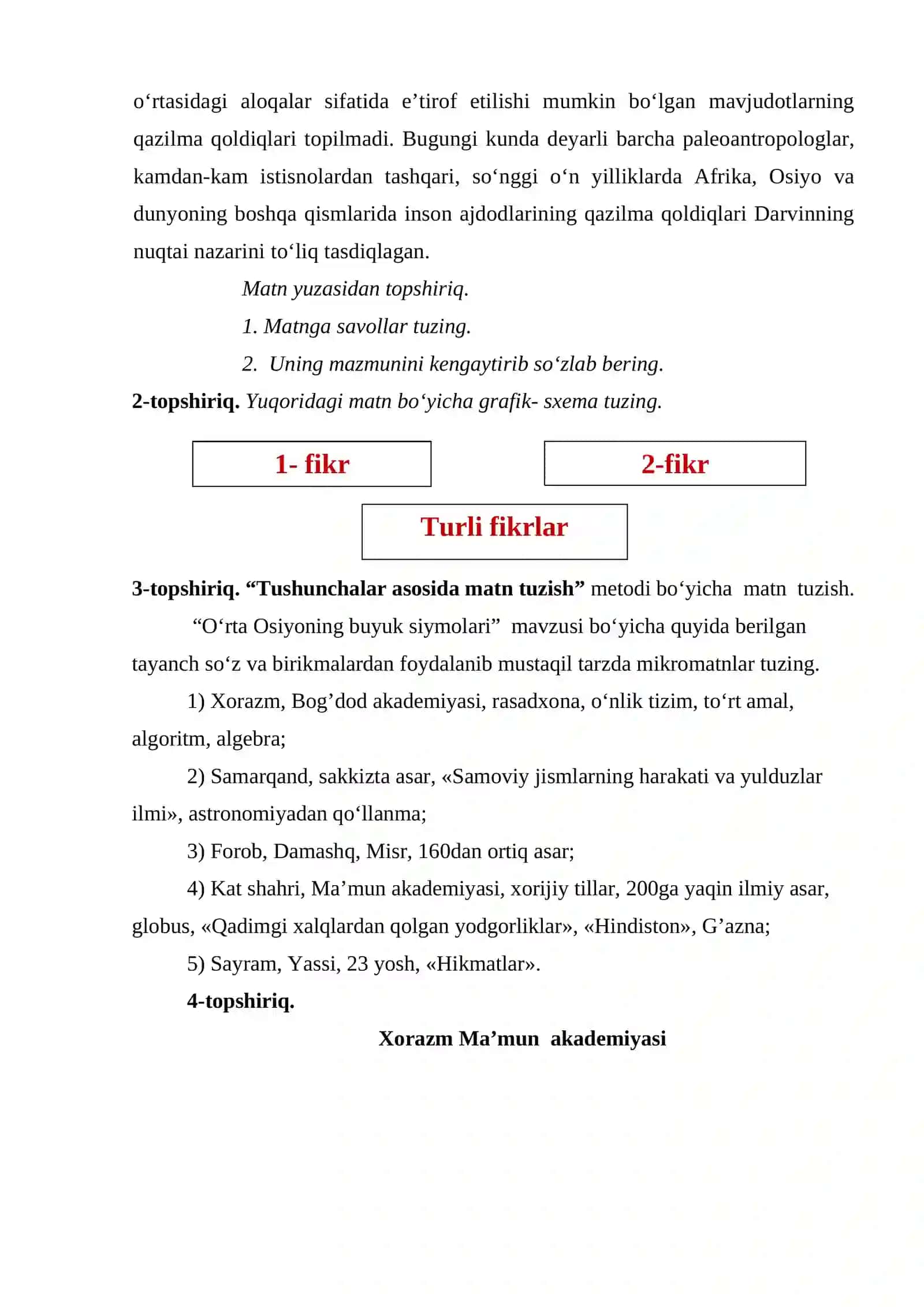 Ilmiy uslub janrlari. Kurs ishi 4