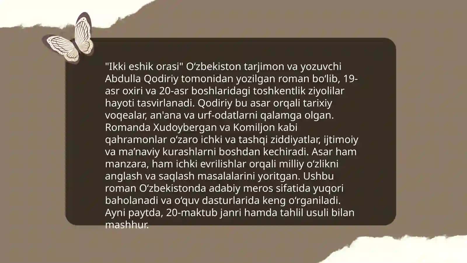 Ikki eshik orasi 4
