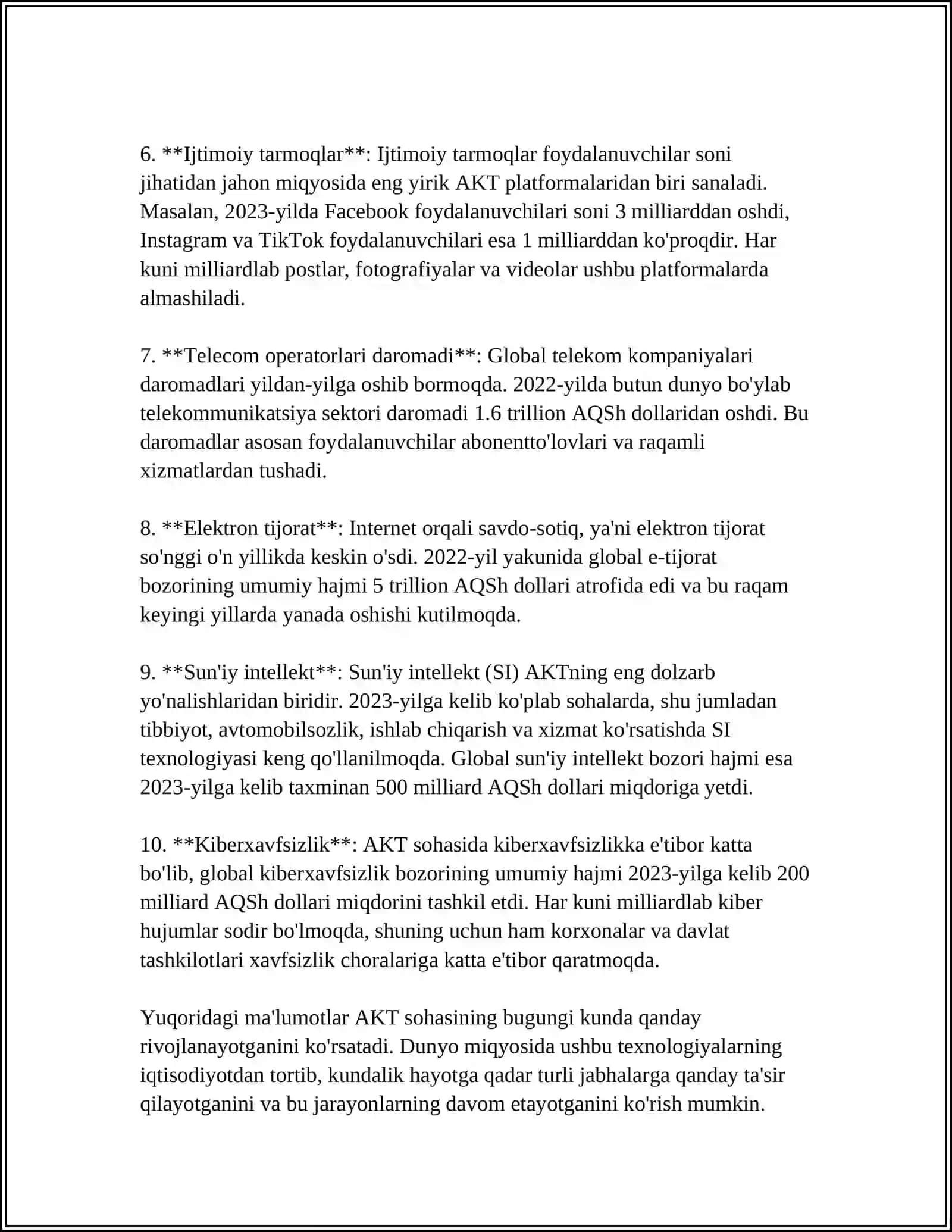 INFOKOMMUNIKATSIYA TARMOQLARIDA MA‘LUMOTLAR OQIM VA XARAKTERISTIKALARI 4