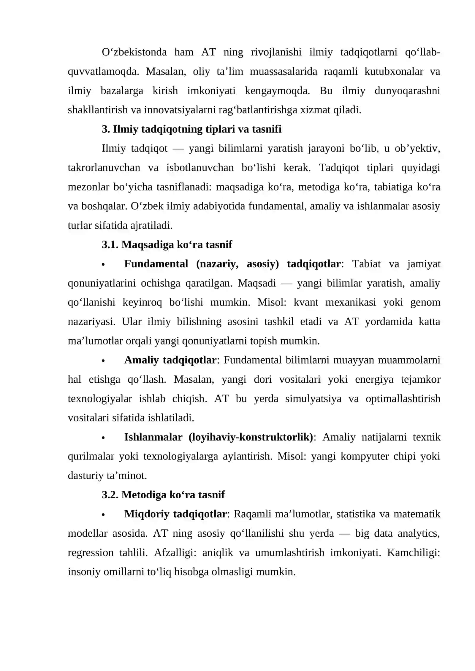Axborotlar va axborot texnologiyalari 4