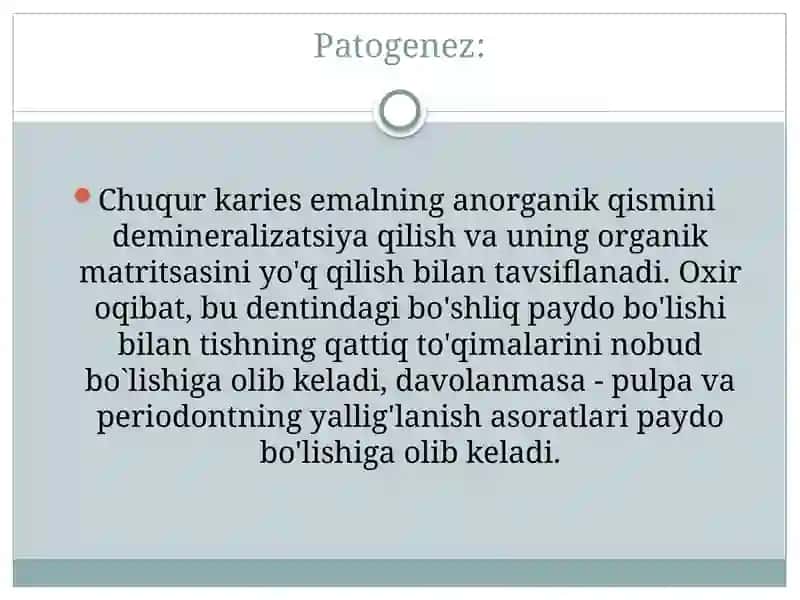 Chuqur karies 4