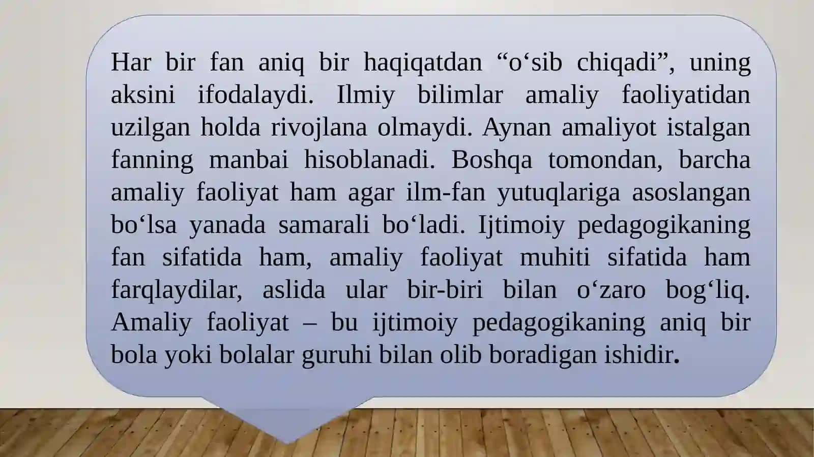 Oʻzbekistonda ijtimoiy pedagogikaning rivojlanishi tarixi 4