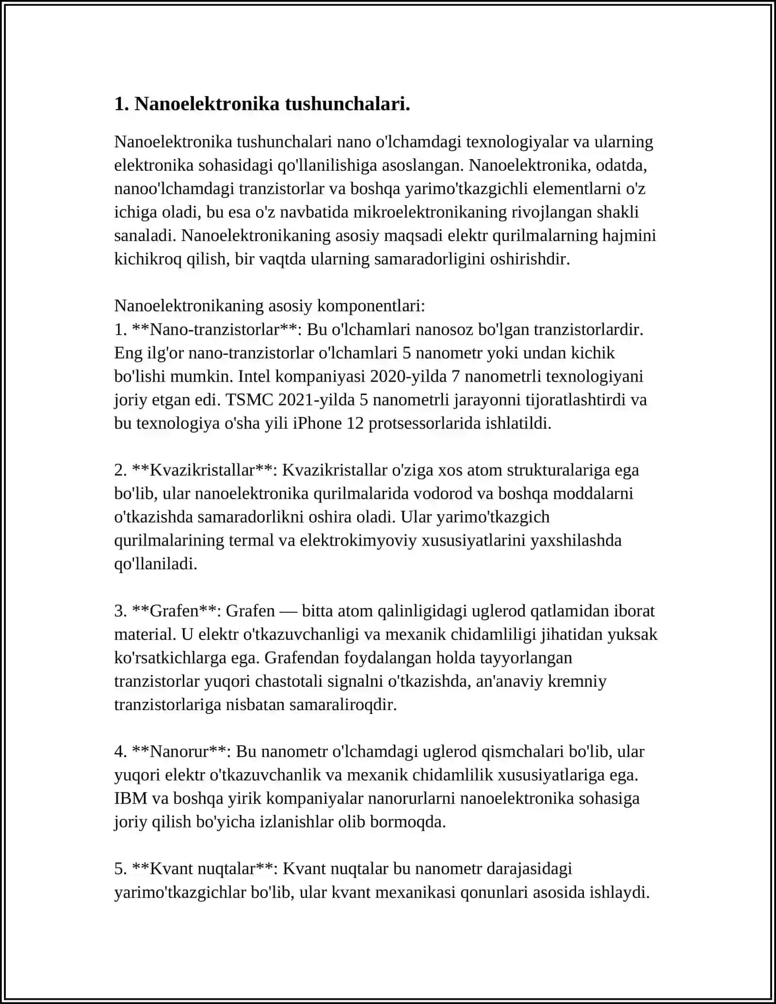 NANOELEKTRONIKA 4