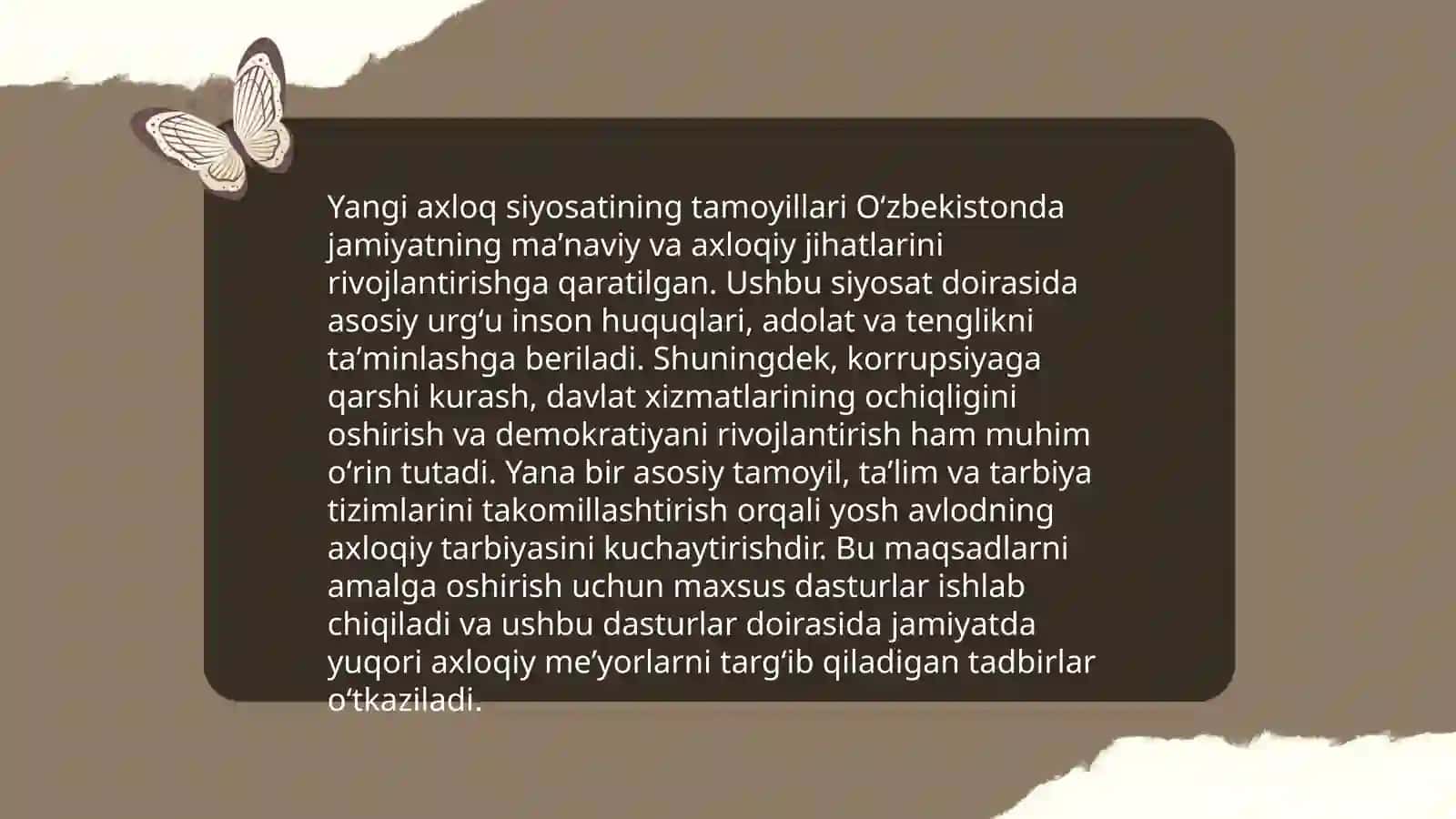 Siyosatda professional etika va yangi axloq siyosati 4