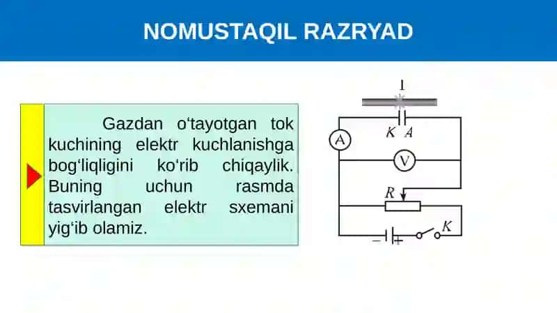 ELEKTR RAZRYADLARNING TURLARI VA ULARDAN FOYDALANISH 4