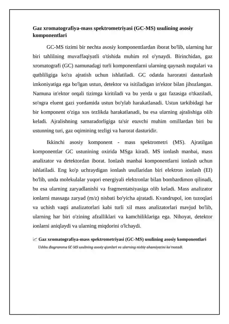 GC-MS usulining asosiy printsipi 4