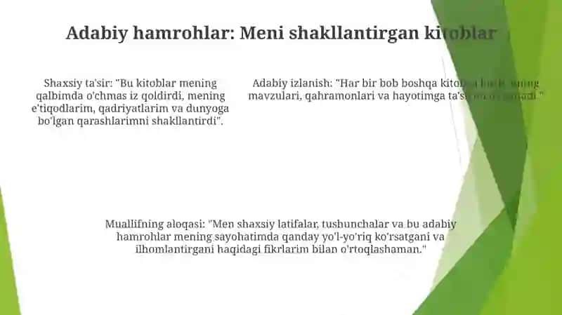 Qog'oz yo'llari: Mening bolaligim o'qish Odisseyi 4