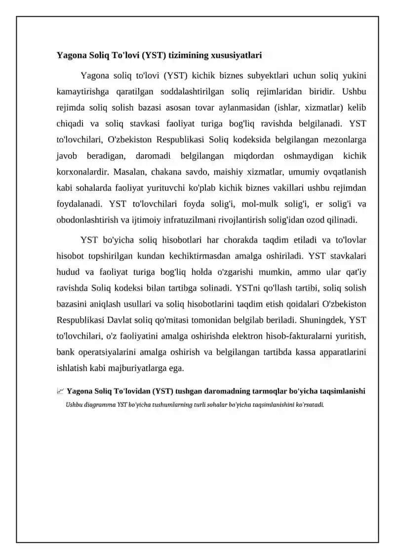 Kichik biznez subektlarini soliqqa tortishning oziga hos hususiyatlari 4