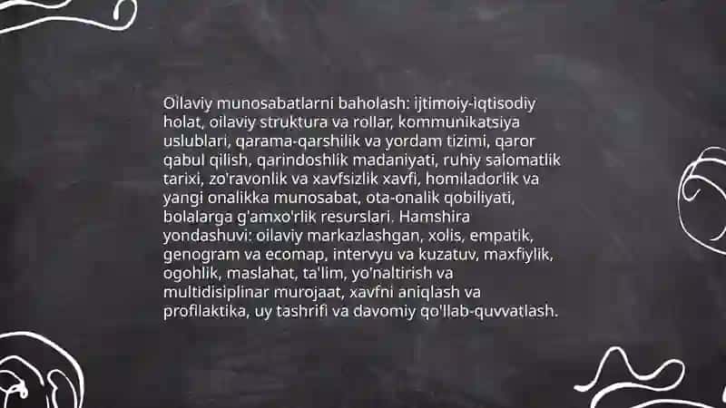Hamshiraning maqsadli guruhlarda 1-si 4
