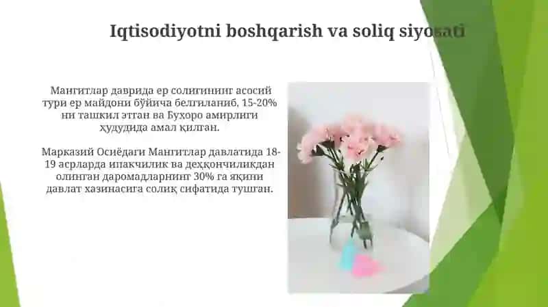 Mangitlar davrida boshqaruv 4