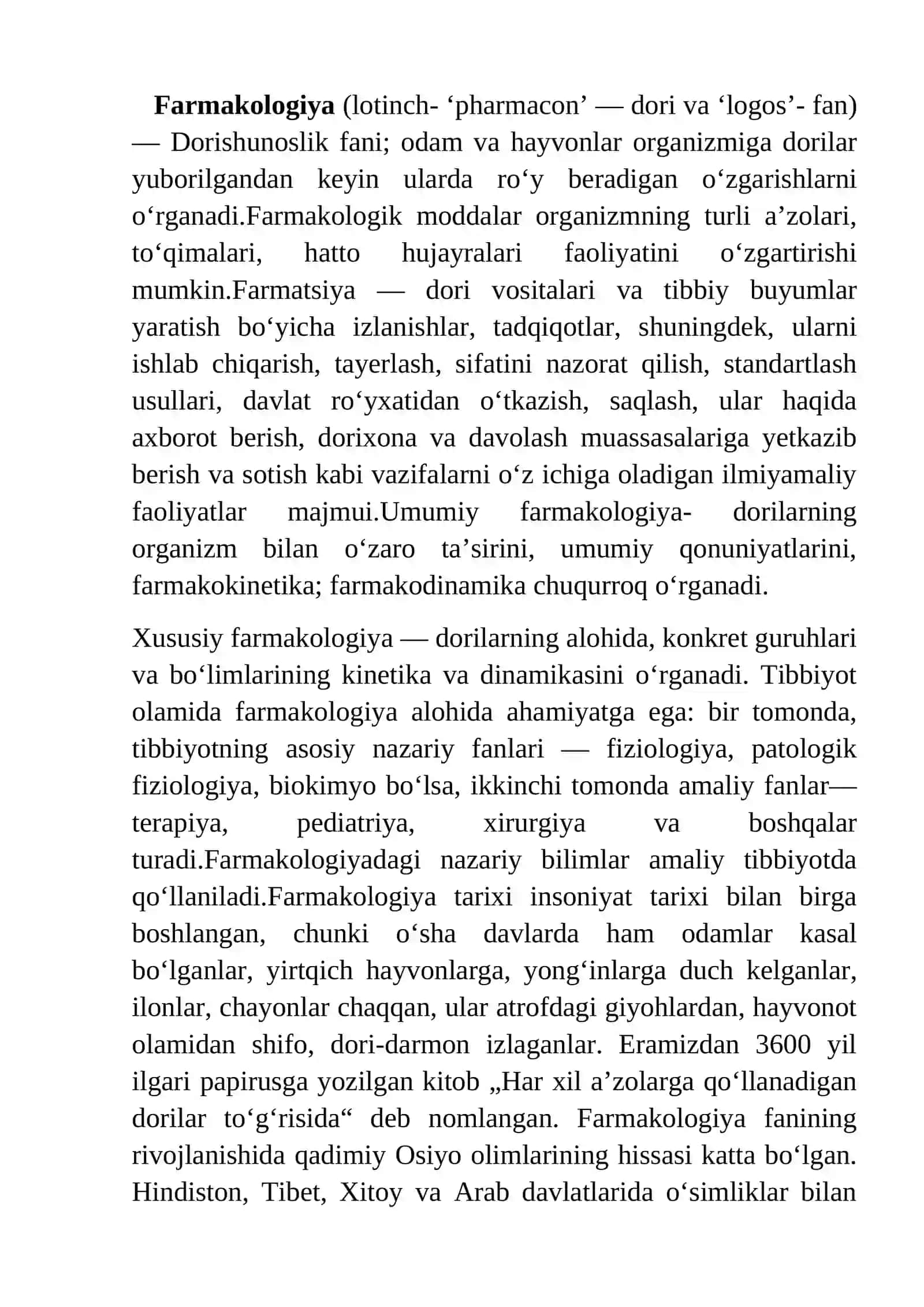 To‘qima preparatlar farmakologiyasi 4