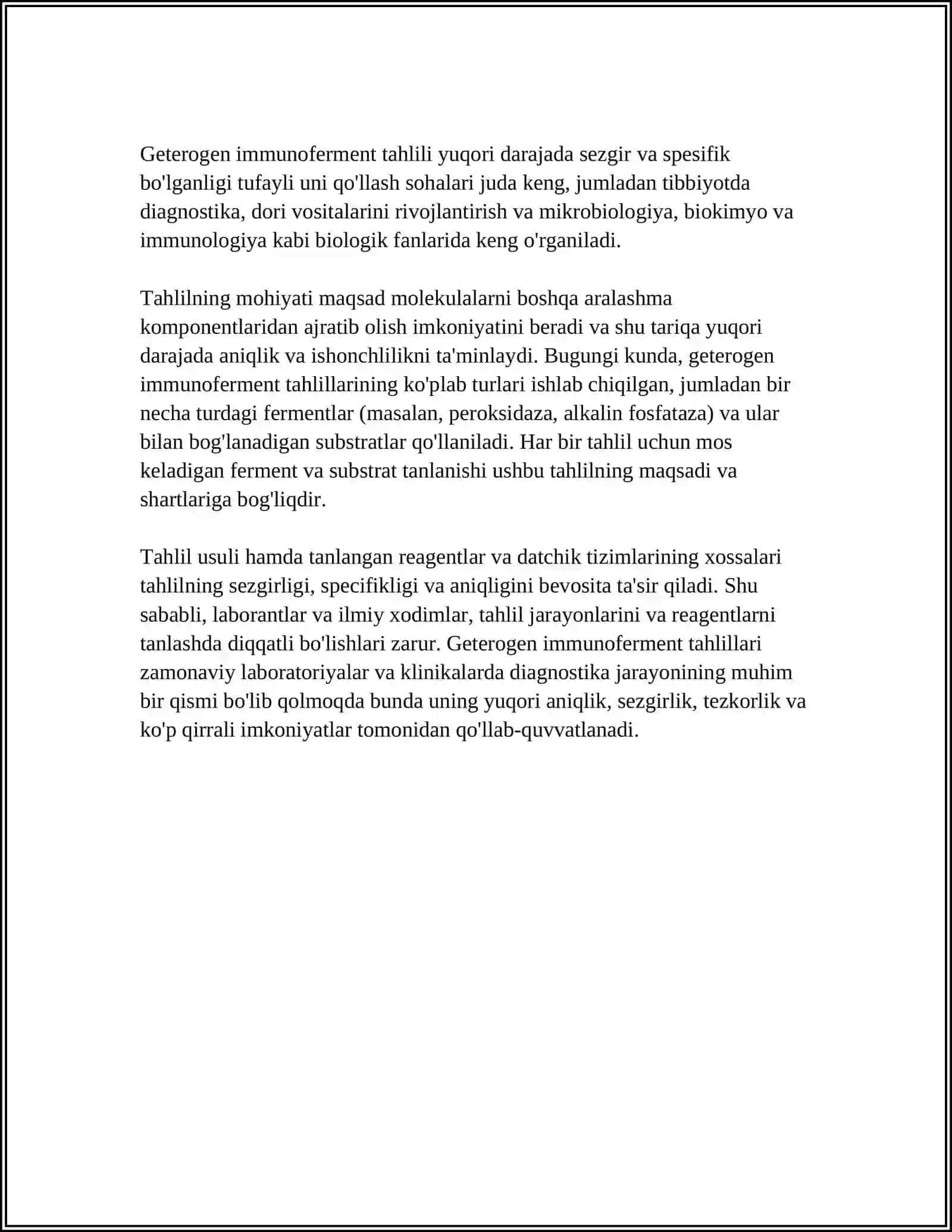 IMMUNOFERMENT TAHLILINING GETEROGEN USULI 4