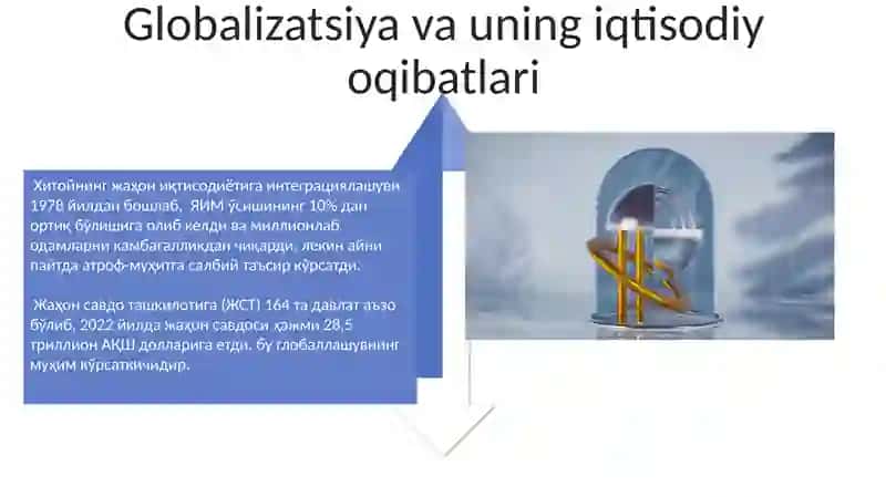 Zamonaviy halqaro iqtisodiy munosabatlarning rivojlanish hususiyatlari 4
