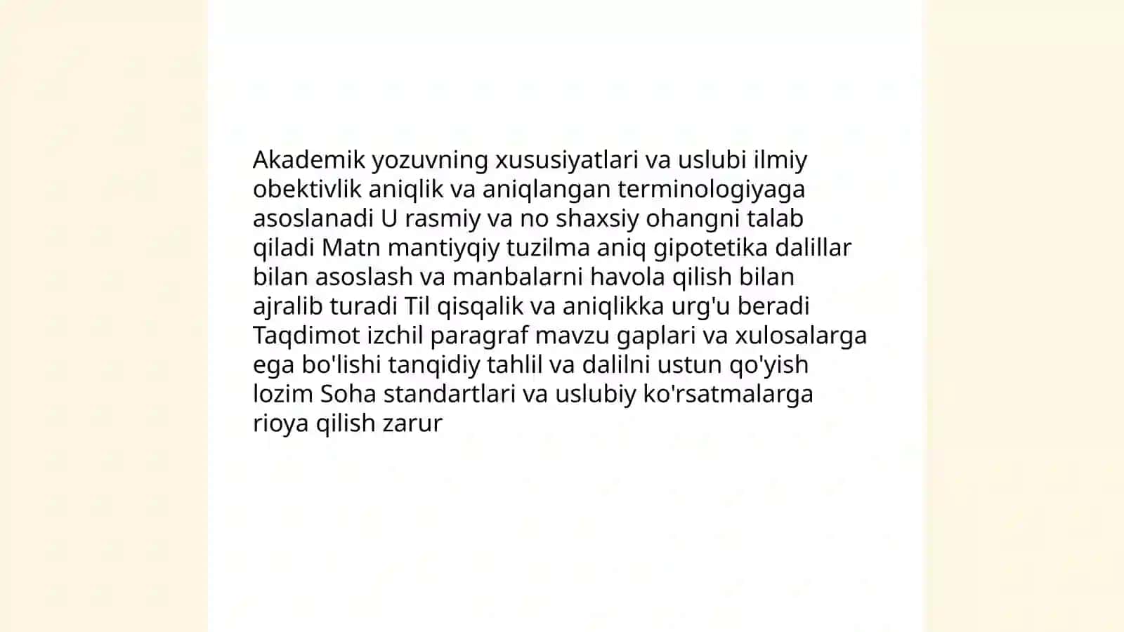 AKADEMIK YOZUV FANIGA KIRISH 4