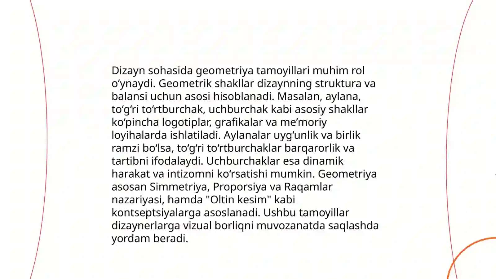 Geometriyaning hayotda qoʻllanishiga oid masalalar 4