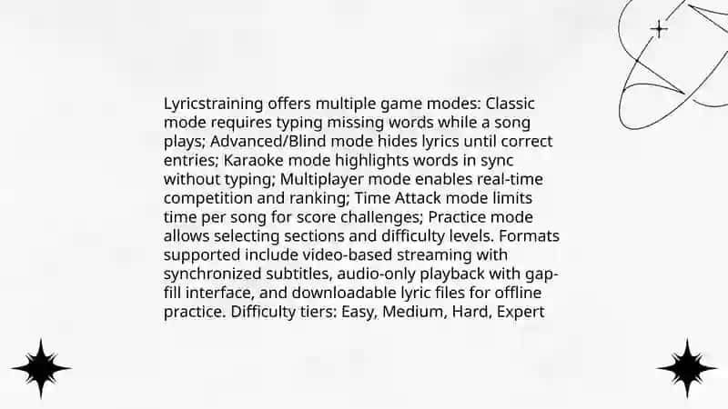 Lyricstraining 4