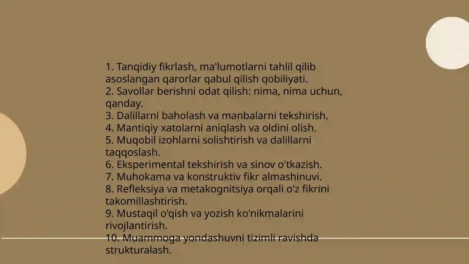 Ilm va zakovat 4