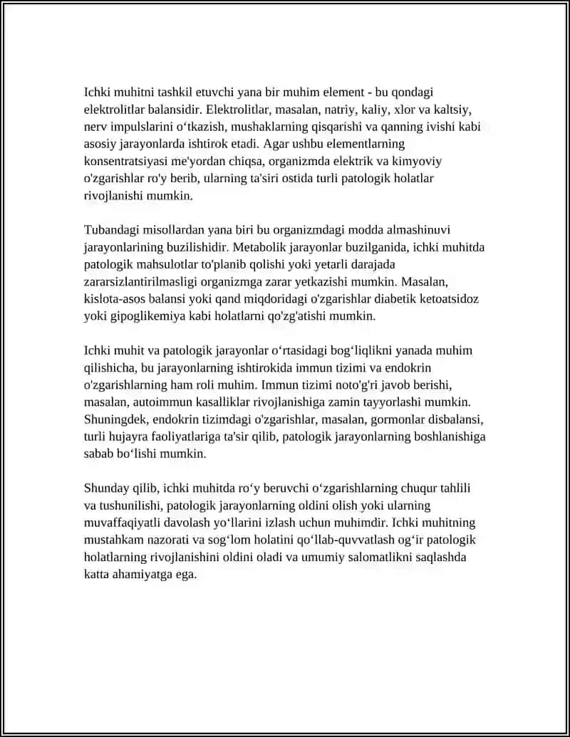 PATOLOGIK JARAYONLAR RIVOJLANISHIDA ICHKI SHAROITLARNING AHAMIYATI 4