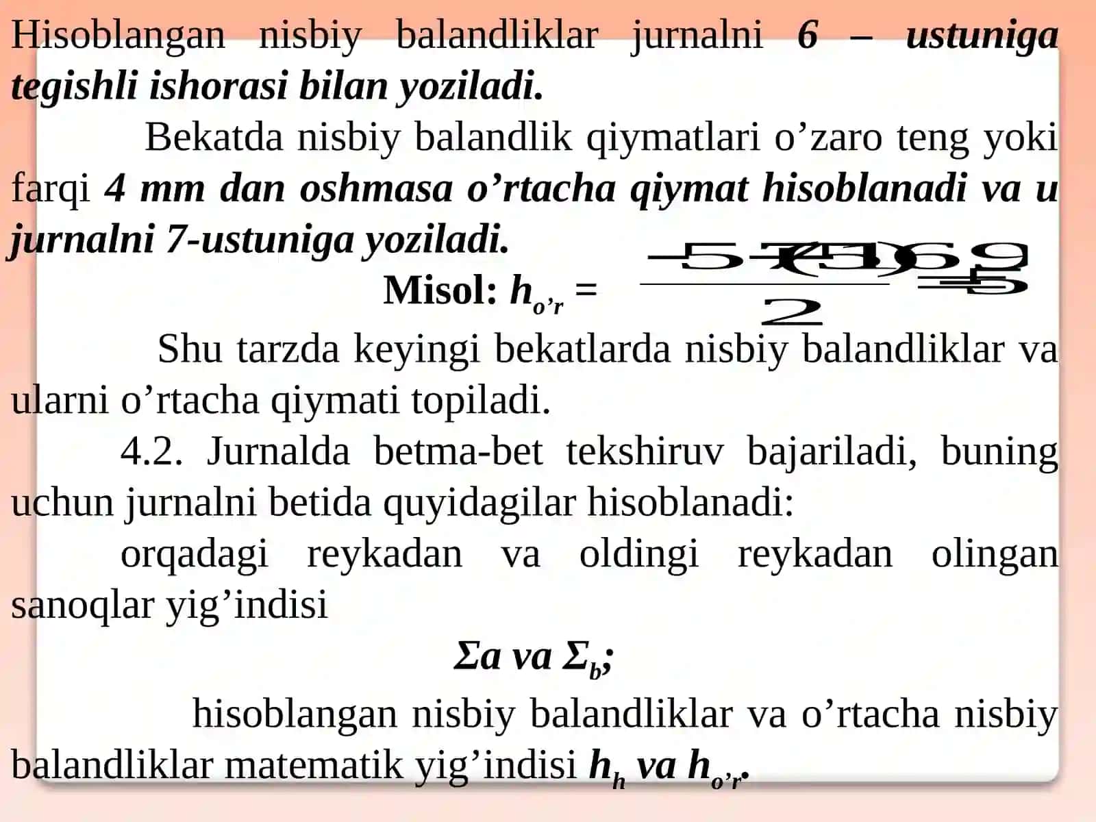 NIVELIRLASH JURNALI 4