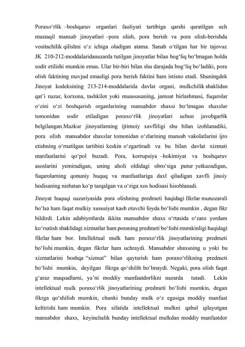 Pora olish 4