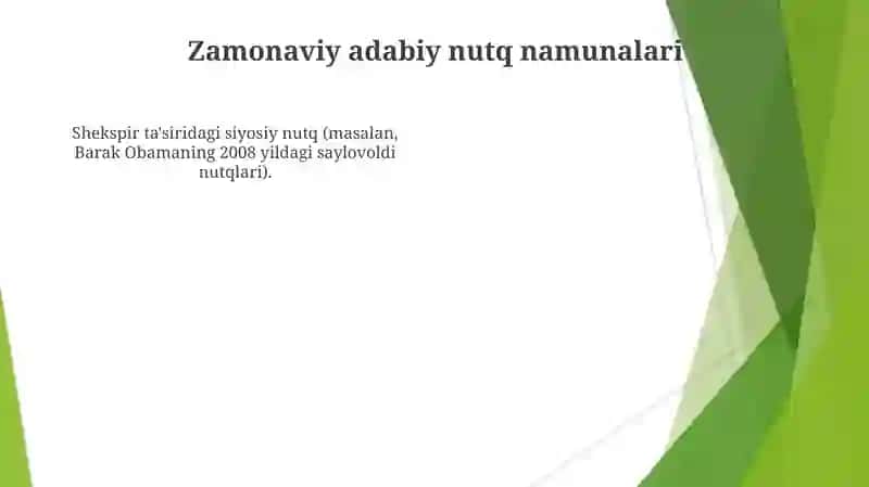 Adabiy nutq va uning turlari 4