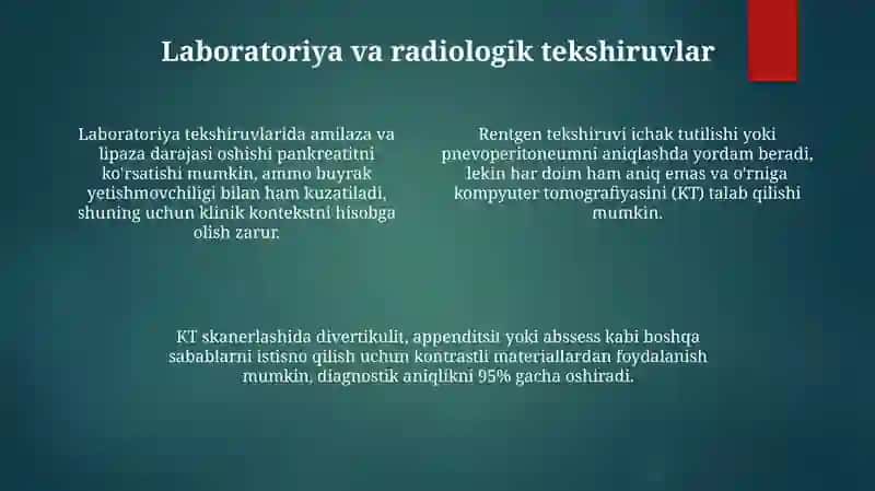 O'tkir qorinni simulyatsiya qildigan kasalliklar 4