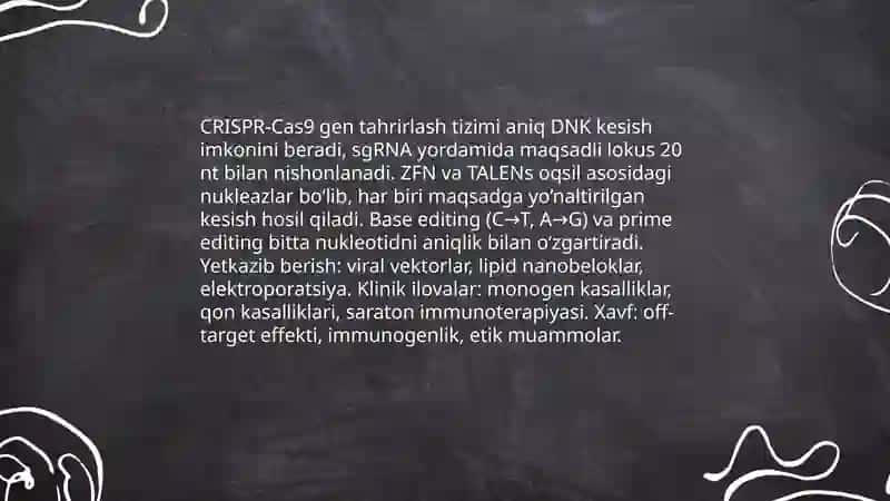 Gen injeneriyasi va uning meditsina amaliyotida qõllanilishi 4