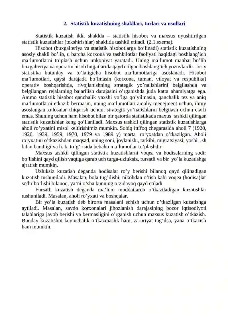 Statistika kuzatish 4