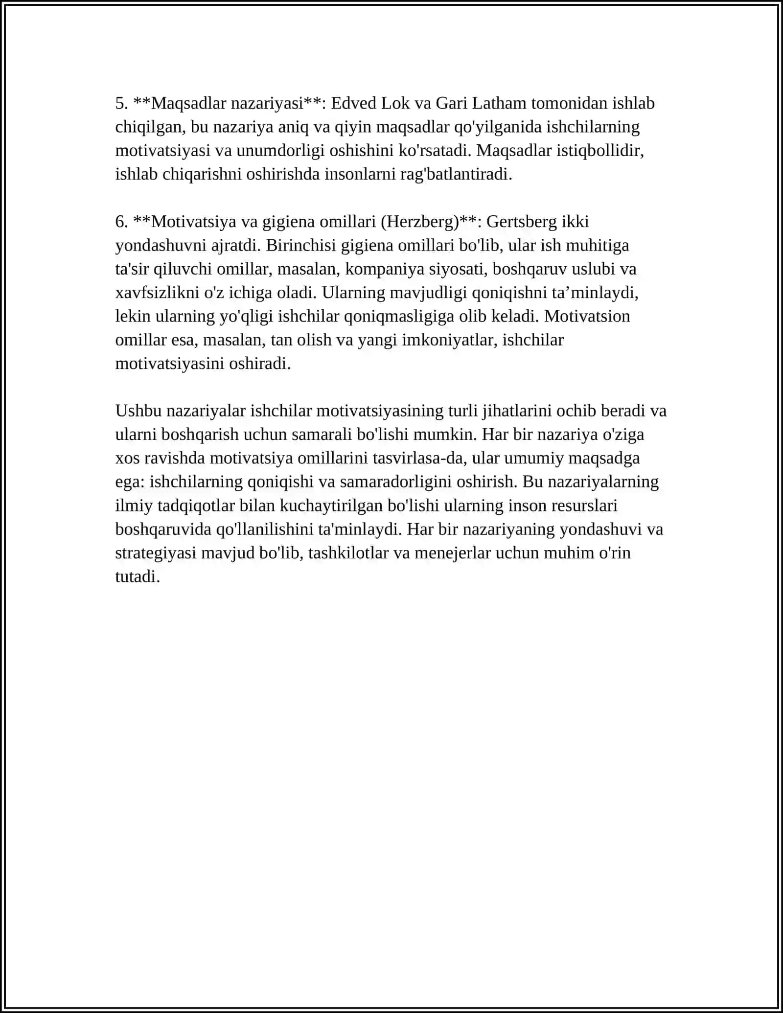 XODIMLAR MEHNATINING MOTIVATSIYASI 4