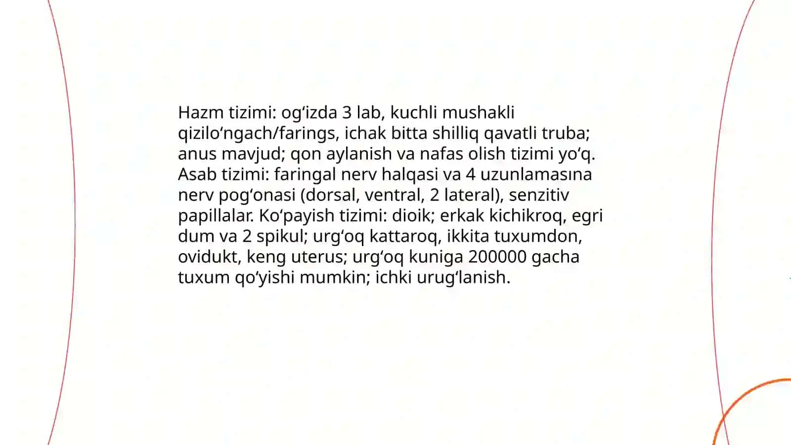 Askaridalar tuzilishi va hayot sikli ularning chorvachilik va tibbiyotdagi ahamiyatini tahlil qilish 4
