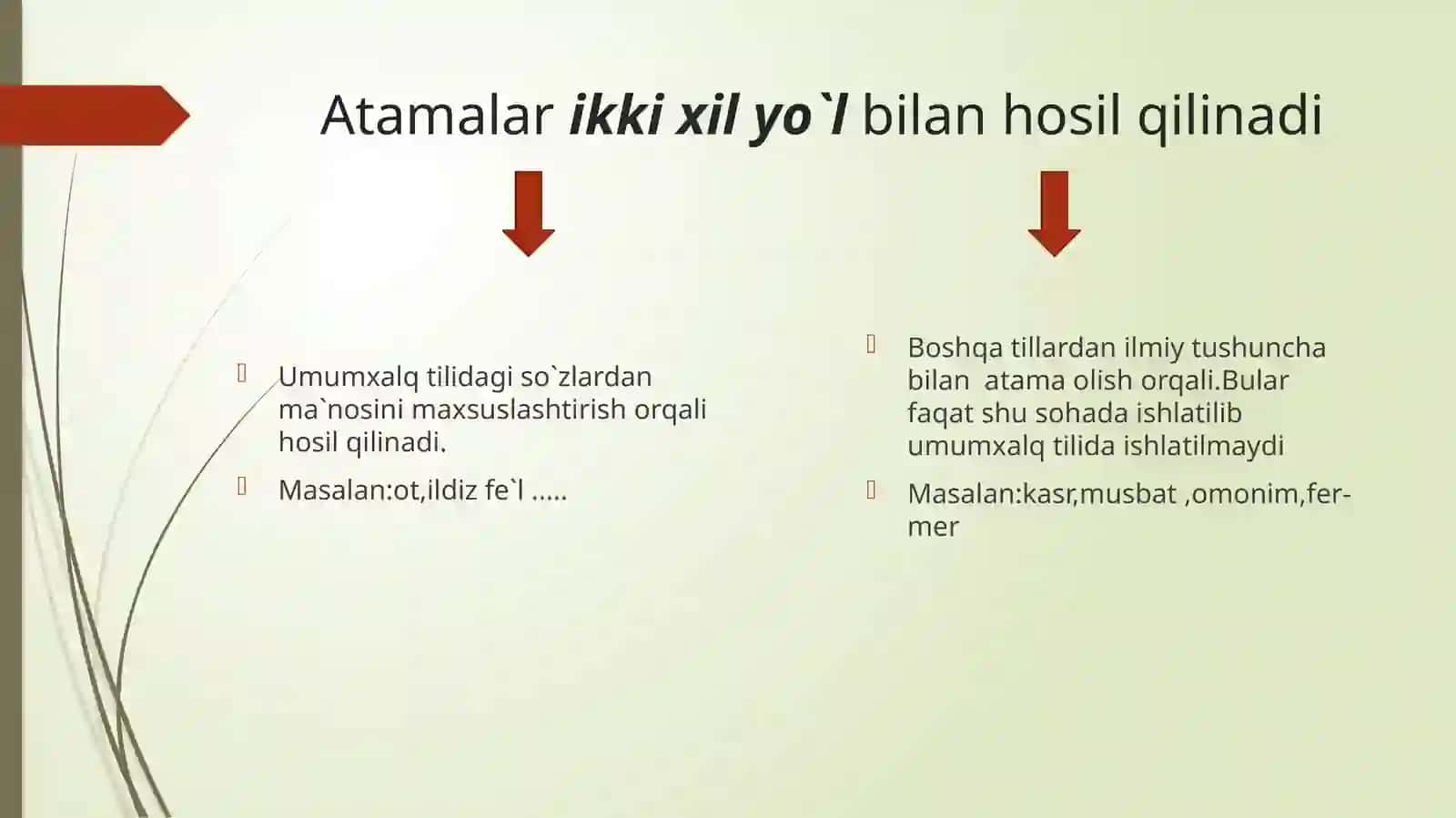 Atama va atamashunoslik 4