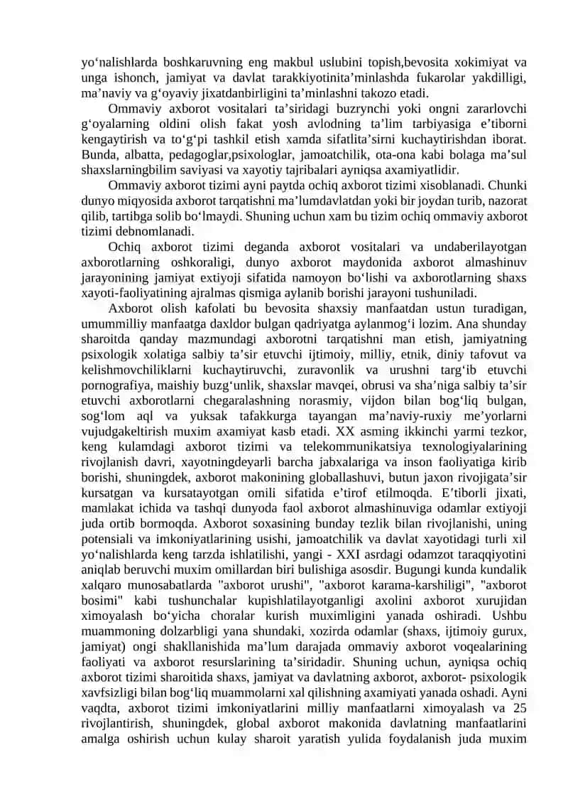 Xavfsizlik tushunchasi 4